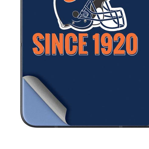 NFL Chicago Bears Helmet Galaxy Z Fold5 5G Skin